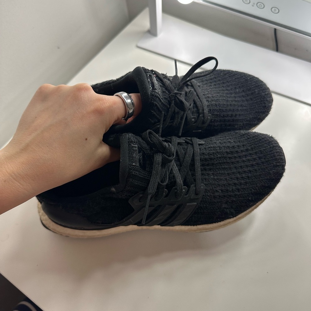 Adidas Black ultra boost sneakers